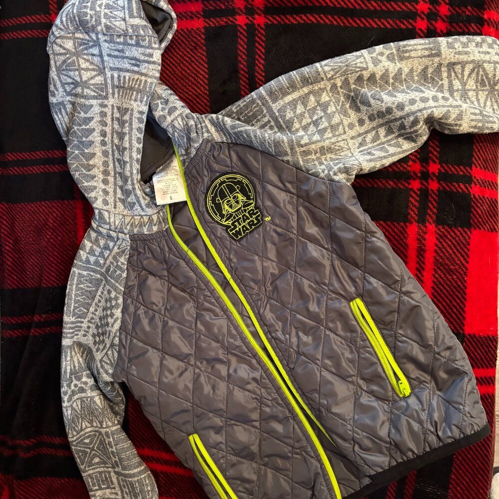 Star Wars Darth Vader Jacket and Sweat Pants Size 6